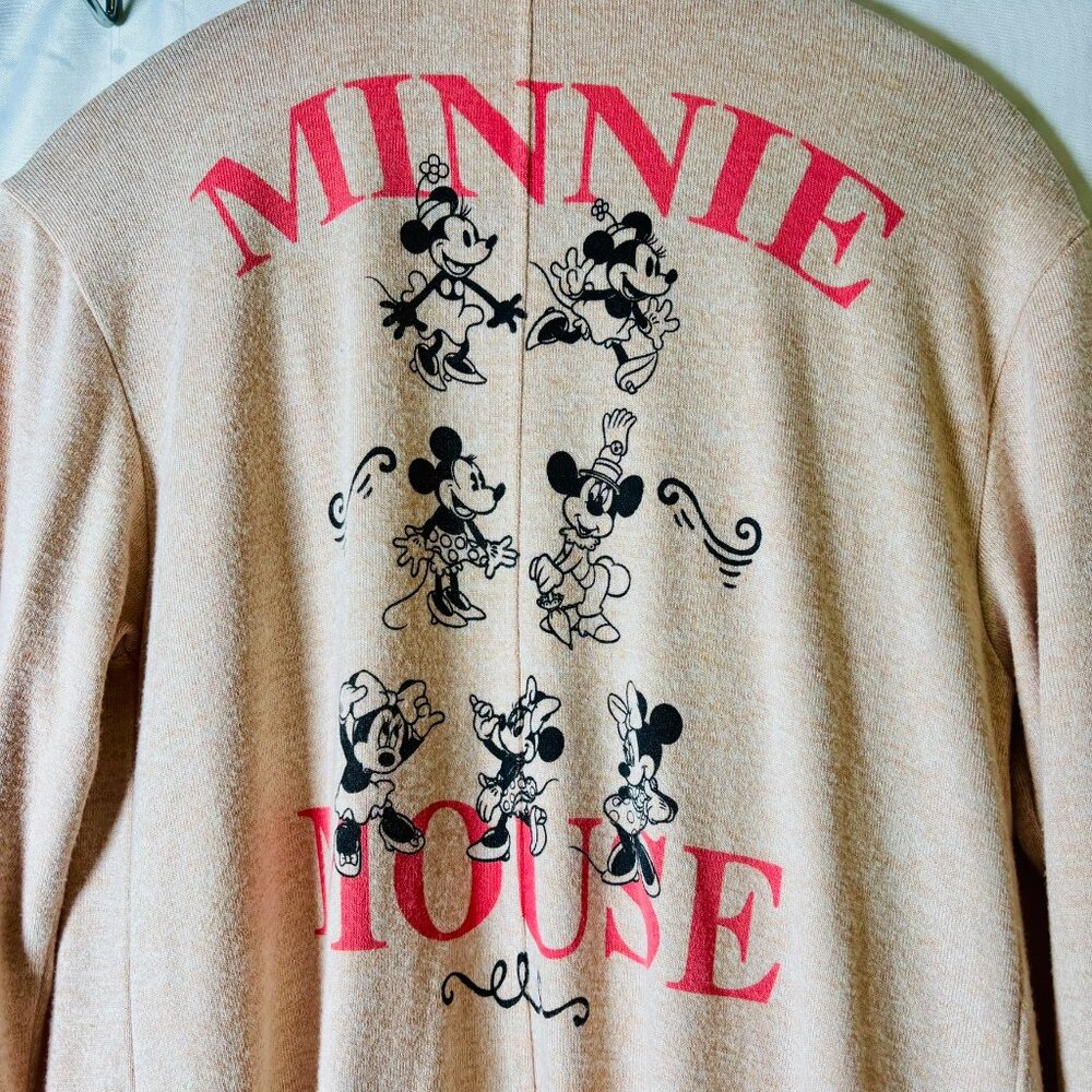 Disney Minnie‎ Mouse long cardigan RETRO-STYLE Sz. XS